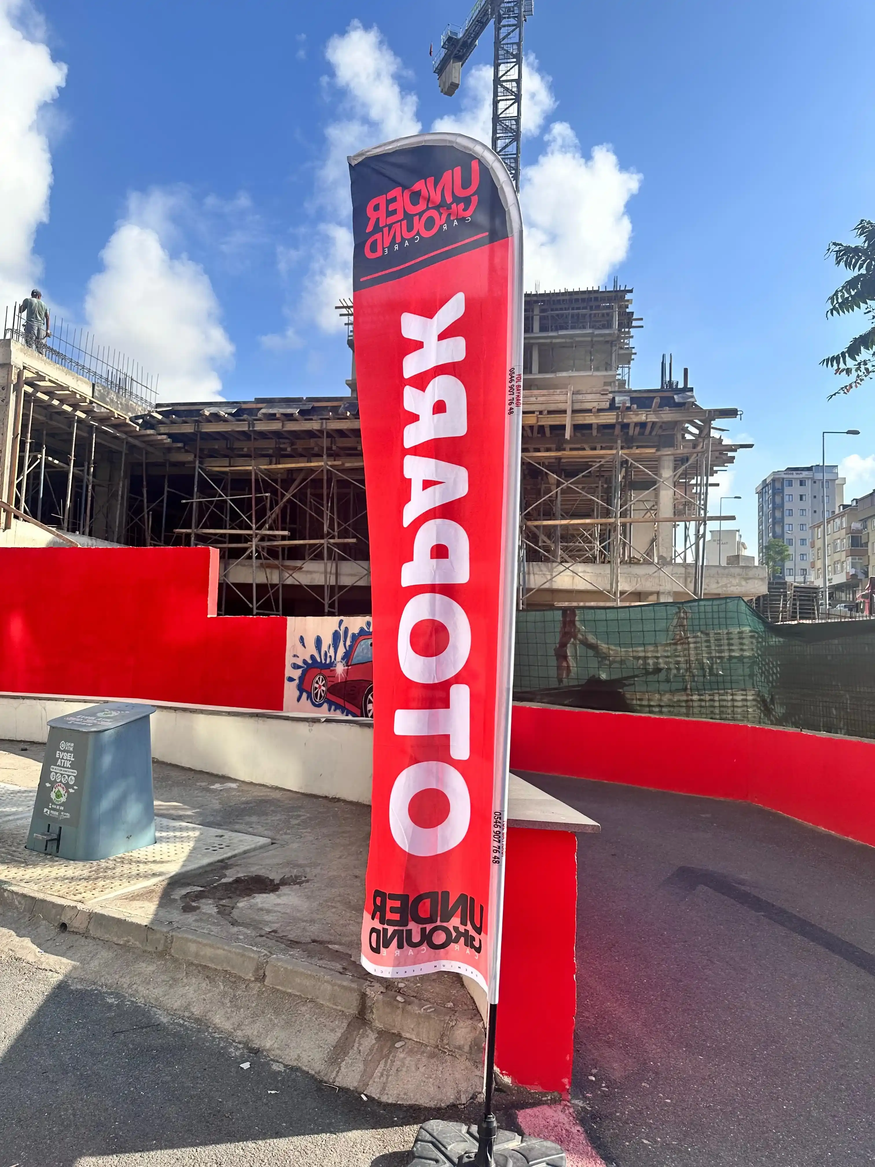 Oto Park Yelken Bayrağı-5